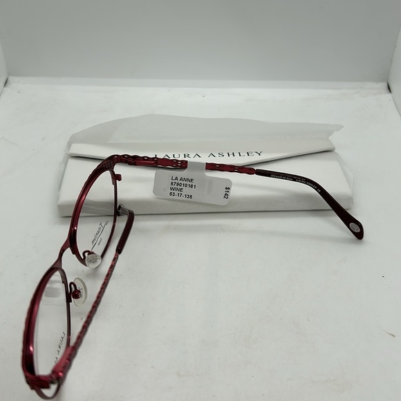 Laura Ashley Women's La Anne Cateye Eyeglasses, Frames Case RX-able NWT - Picture 10 of 10